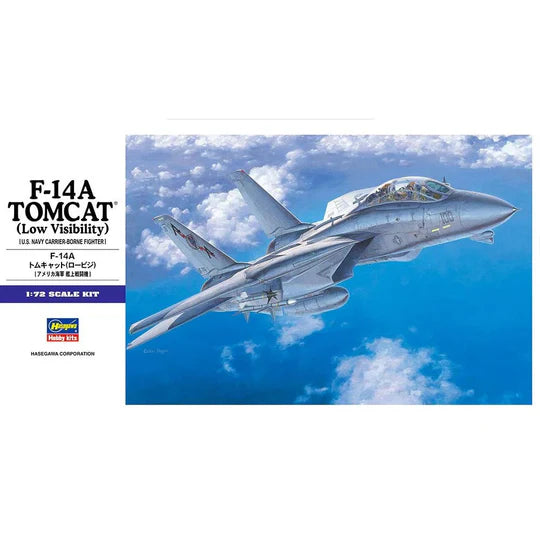 1/72 F-14A TOMCAT (Low Visibility) - Model Kit - HASEGAWA