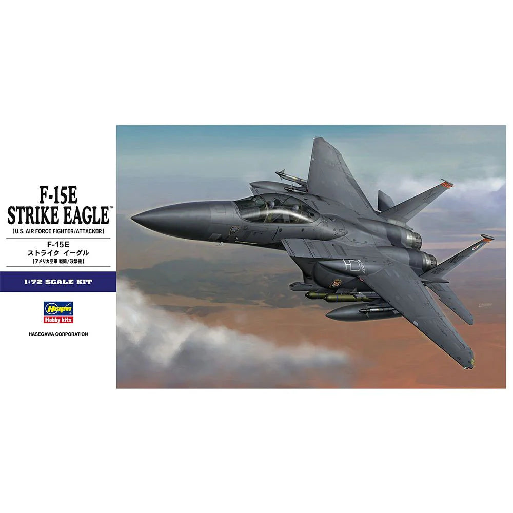 1/72 F-15E STRIKE EAGLE - Model Kit - HASEGAWA