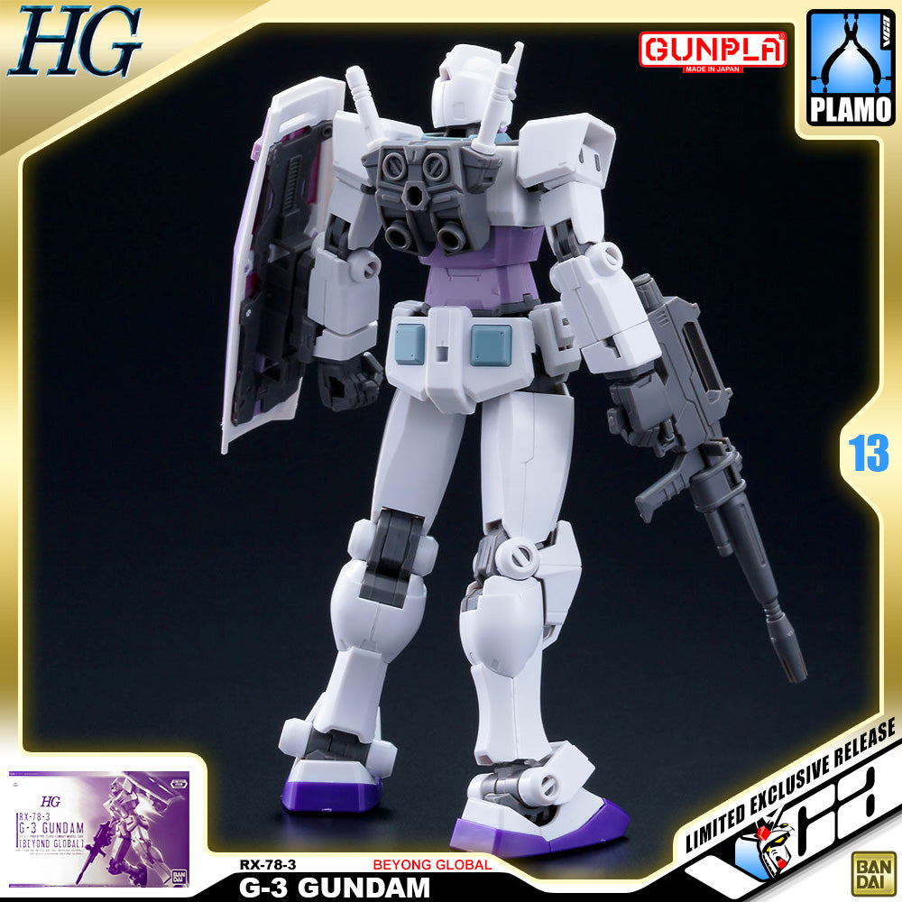 HG 1/144 RX-78-3 G-3 GUNDAM [BEYOND GLOBAL] - Model Kit Articulado - Bandai