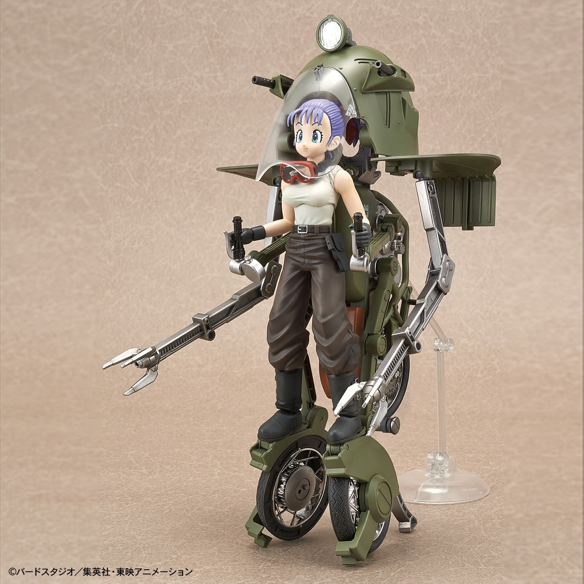 Figure-rise Mechanics Bulma’s Variable No.19 Motorcycle - Model Kit Articulado - Bandai