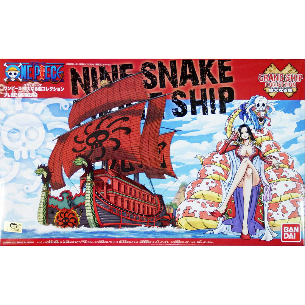KUJA PIRATES SHIP 2022 - Grand Ship Collection - Model Kit ONE PIECE - Bandai