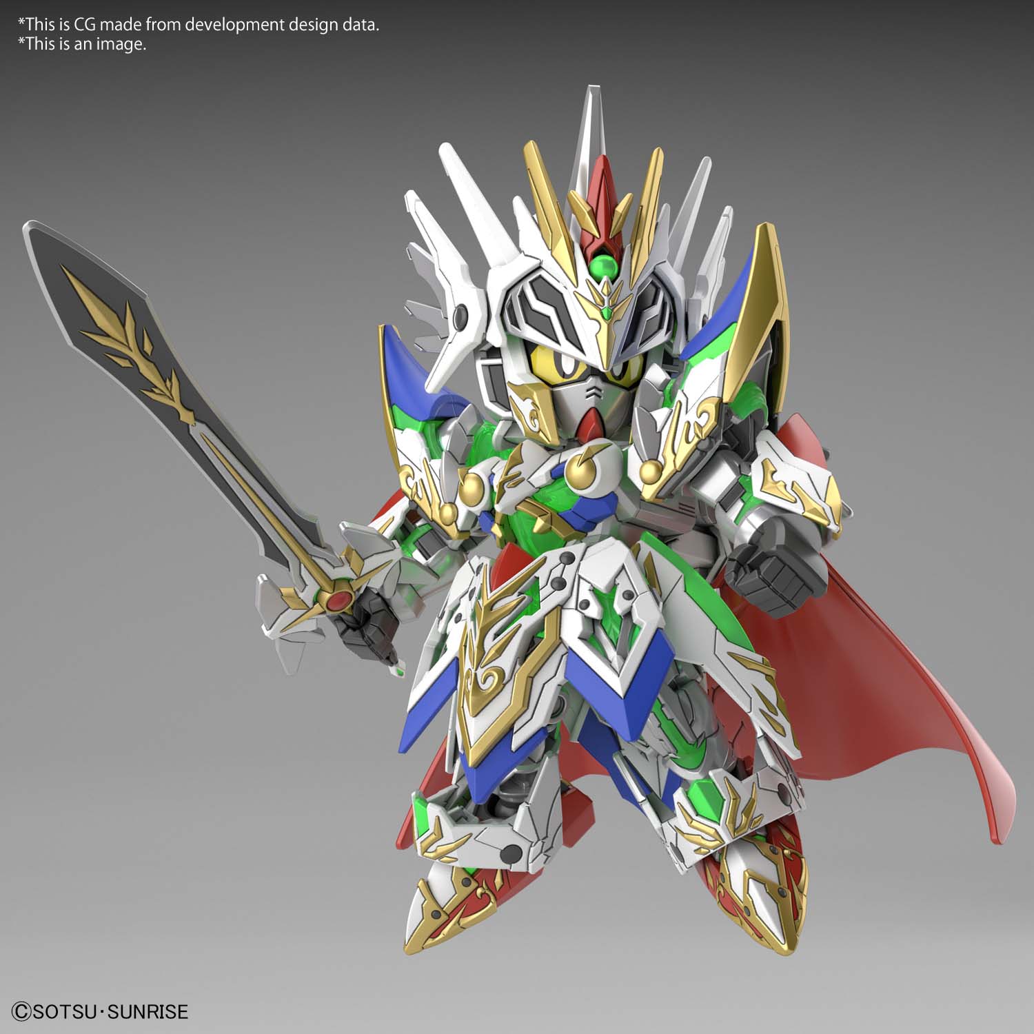 SDW Heroes Knight Strike Gundam - Model Kit Articulado - Bandai