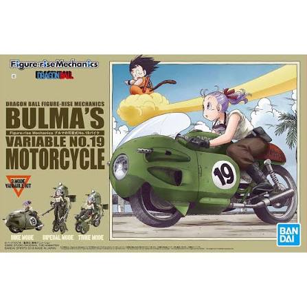 Figure-rise Mechanics Bulma’s Variable No.19 Motorcycle - Model Kit Articulado - Bandai