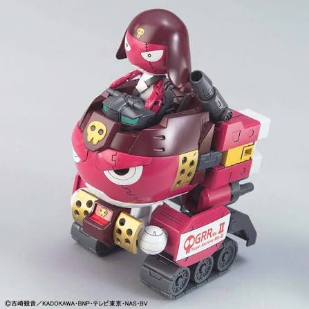 SERGENT KERORO PLAMO COLLECTION GIRORO ROBO MK2 - Model Kit Articulado - Bandai