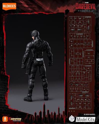 Daredevil - Marvel Born Again - Champion Class 14 - Model Kit Articulado - BLOKEES