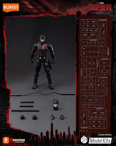 Daredevil - Marvel Born Again - Champion Class 14 - Model Kit Articulado - BLOKEES