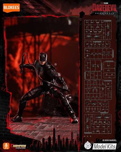 Daredevil - Marvel Born Again - Champion Class 14 - Model Kit Articulado - BLOKEES