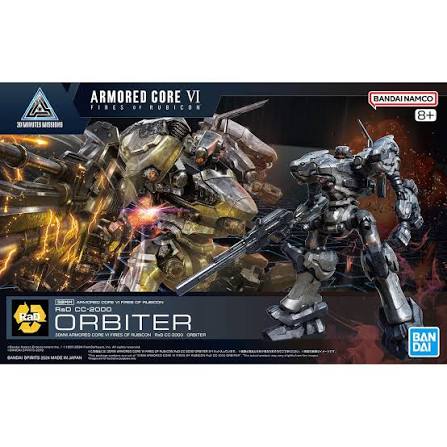 30MM ARMORED CORE Ⅵ FIRES OF RUBICON RaD CC-2000 ORBITER - Model Kit Articulado - Bandai