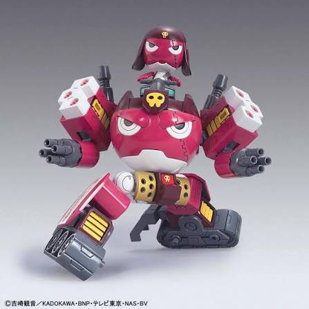 SERGENT KERORO PLAMO COLLECTION GIRORO ROBO MK2 - Model Kit Articulado - Bandai