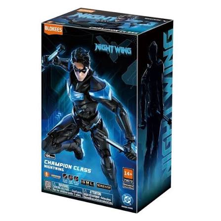 Nightwing - DC - Champion Class 03 - Model Kit Articulado - BLOKEES