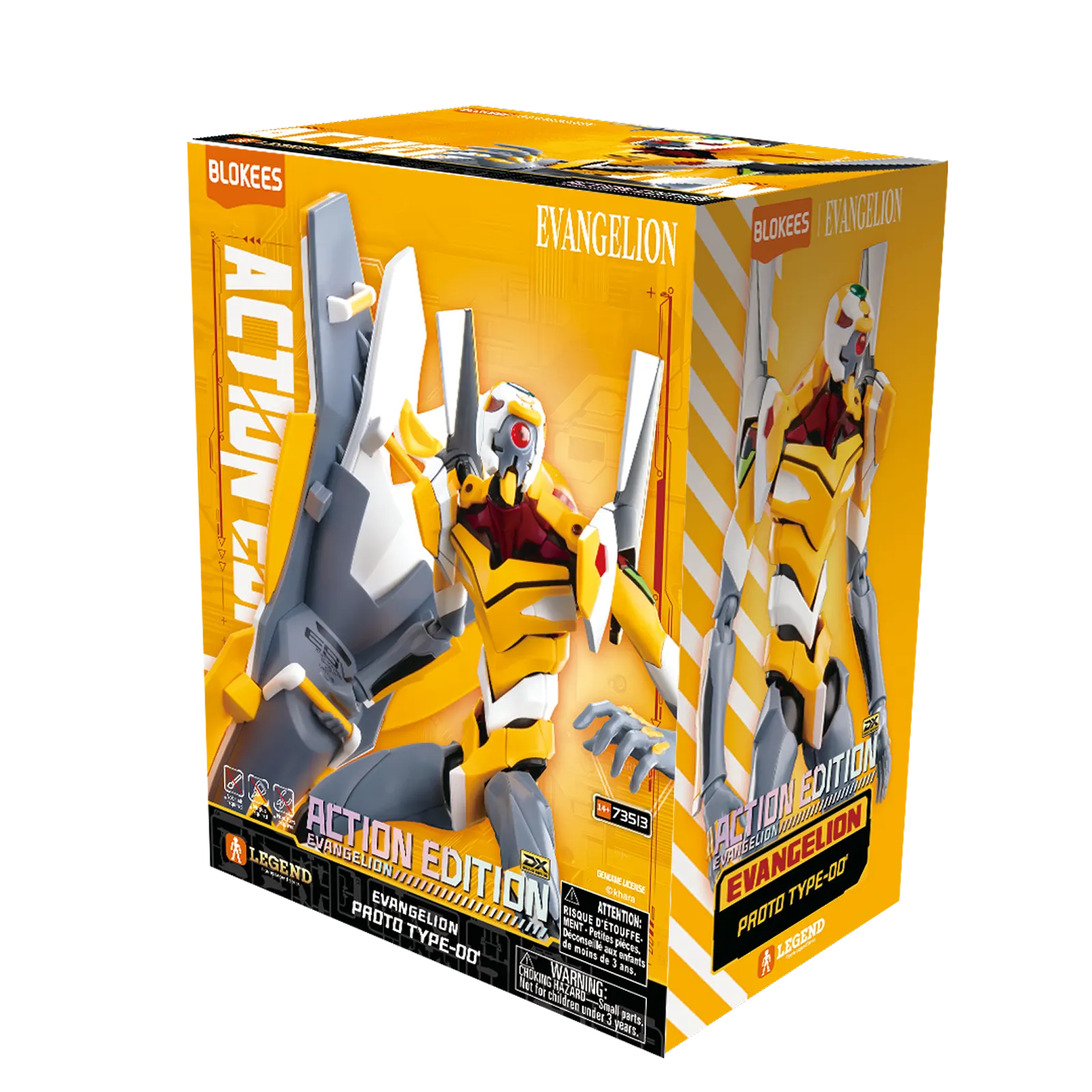 Evangelion 00 - Action Edition  - Model Kit Articulado - BLOKEES