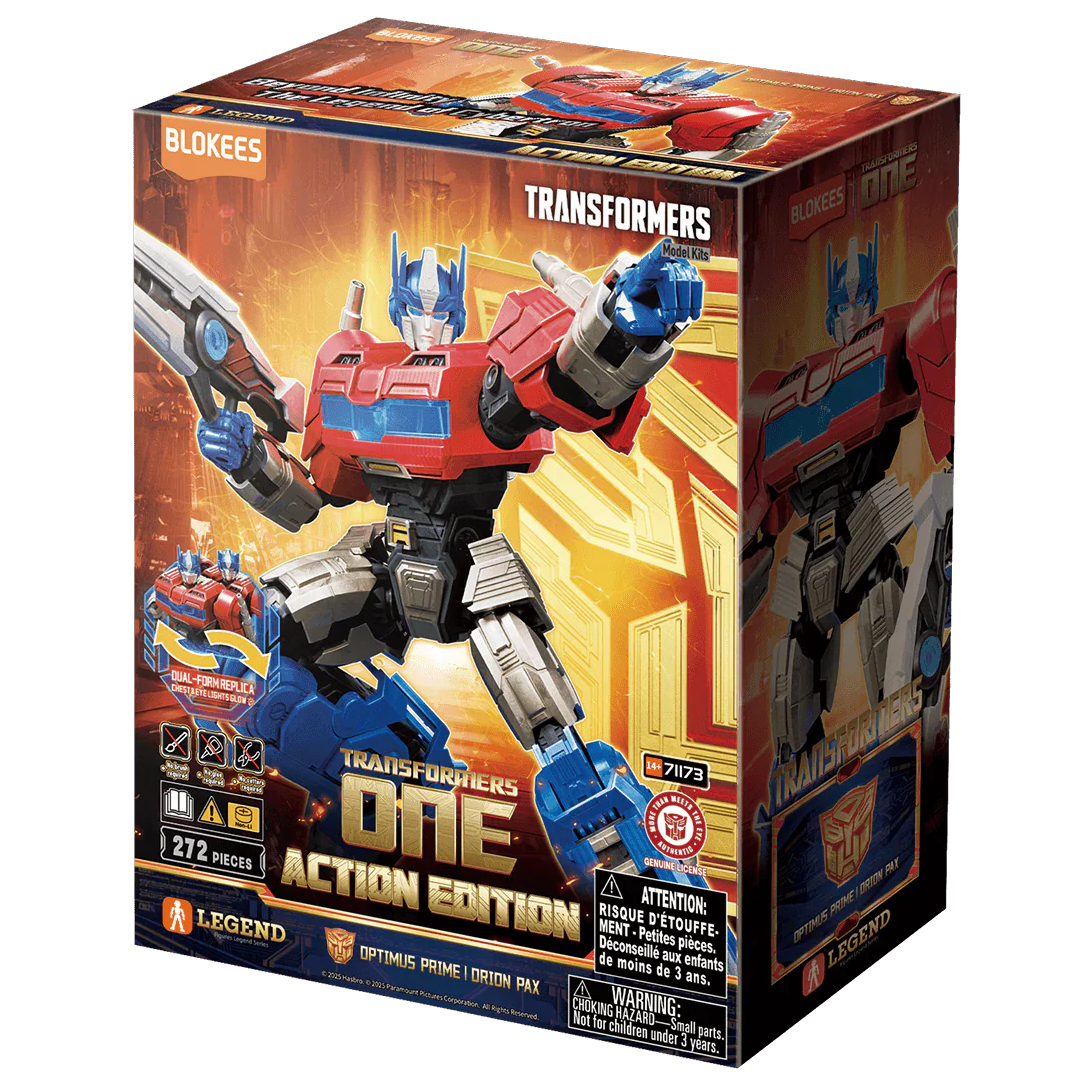 Optimus Prime Orion Pax - Action Edition 04 - Model Kit Articulado - BLOKEES