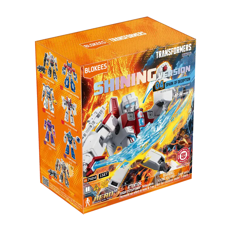 Figura Sorpresa - Transformers Shining Version 04 Spark of Deception - Model Kit - BLOKEES