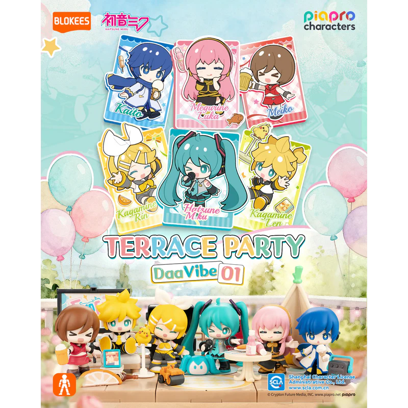 Blind Box Hatsune Miku - DaaVibe 01 Terrace Party - Model Kit - BLOKEES