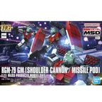 HG 1/144 GM (SHOULDER CANNON / MISSILE POD) - Model Kit Articulado - Bandai