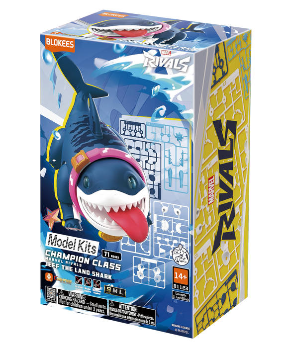 Jeff The Land Shark Marvel Rivals Champion Class 12 BLOKEES caja