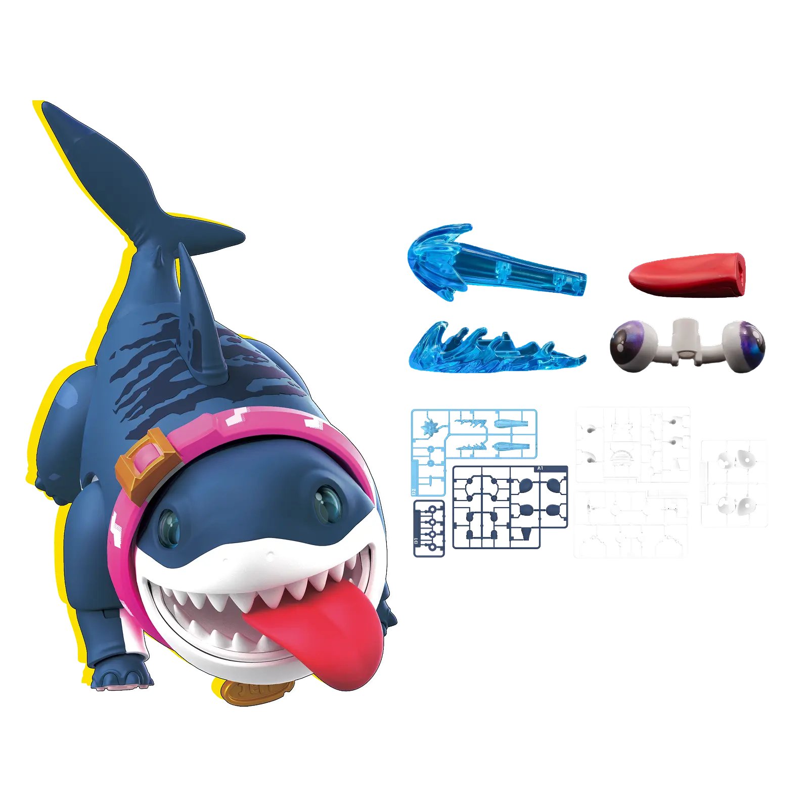 Jeff The Land Shark Marvel Rivals accesorios BLOKEES