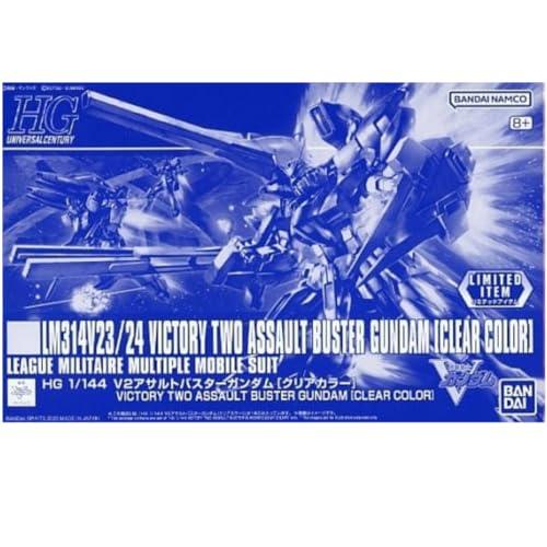 HG 1/144 VICTORY TWO ASSAULT BUSTER GUNDAM [CLEAR COLOR] - Model Kit Articulado - Bandai