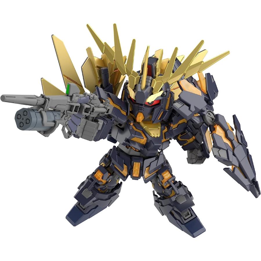 SD Unicorn Gundam 2 Banshee Destroy Mode & Banshee Norn Parts Set SD Gundam Cross Silhouette - Model Kit Articulado - Bandai