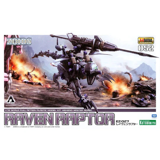 1/72 ZOIDS EZ-027 RAVEN RAPTOR - ZOID - Model Kit Articulado - Kotobukiya