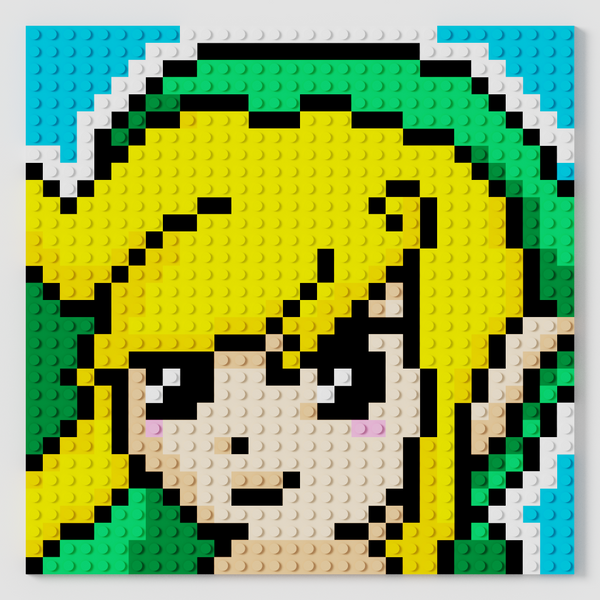 Link Puzzle 2D - 25.5 x 25.5cm - Pix Brix