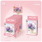 Delphinium - Flor Morada - Armables con Bloques - Micro Block - LOZ