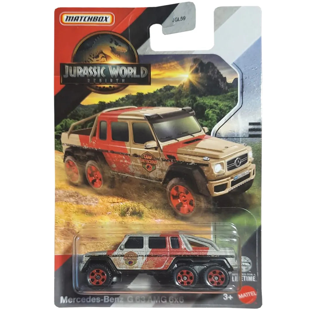 Mercedes Benz G 63 AMG 6x6 - Jurassic World Rebirth - 2025 - Matchbox