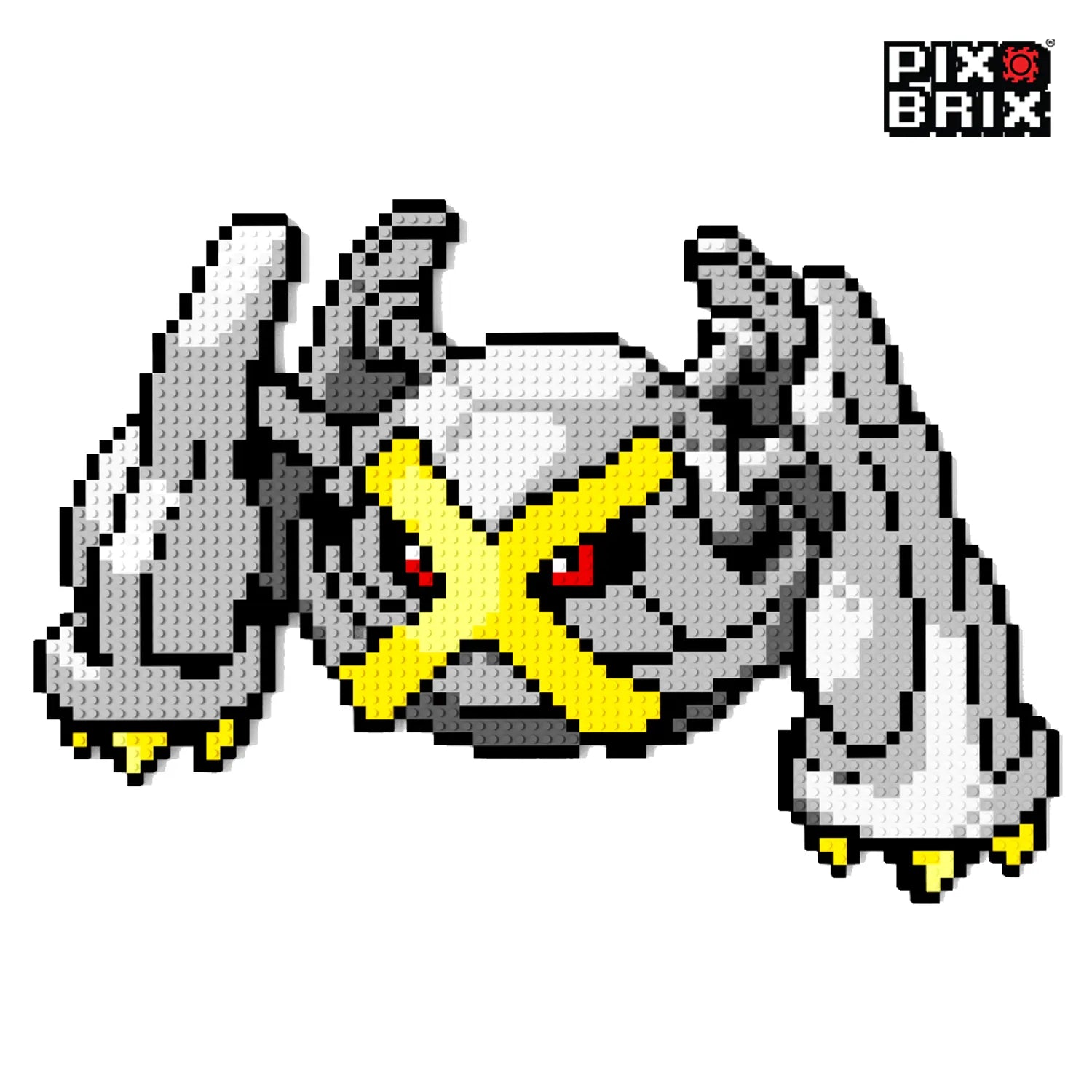 Metagross Shiny Puzzle 2D - 42 x 61cm - Pokemon - Pix Brix