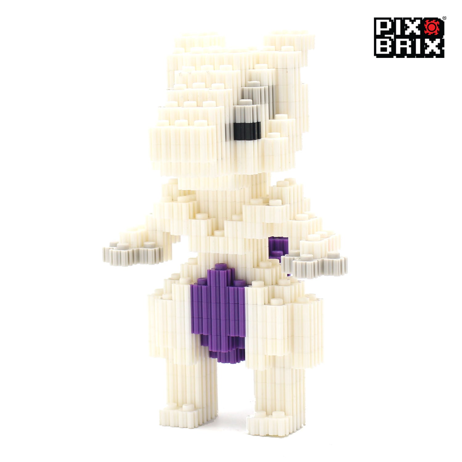 Mewtwo Armable 3D - Pokemon - Pix Brix
