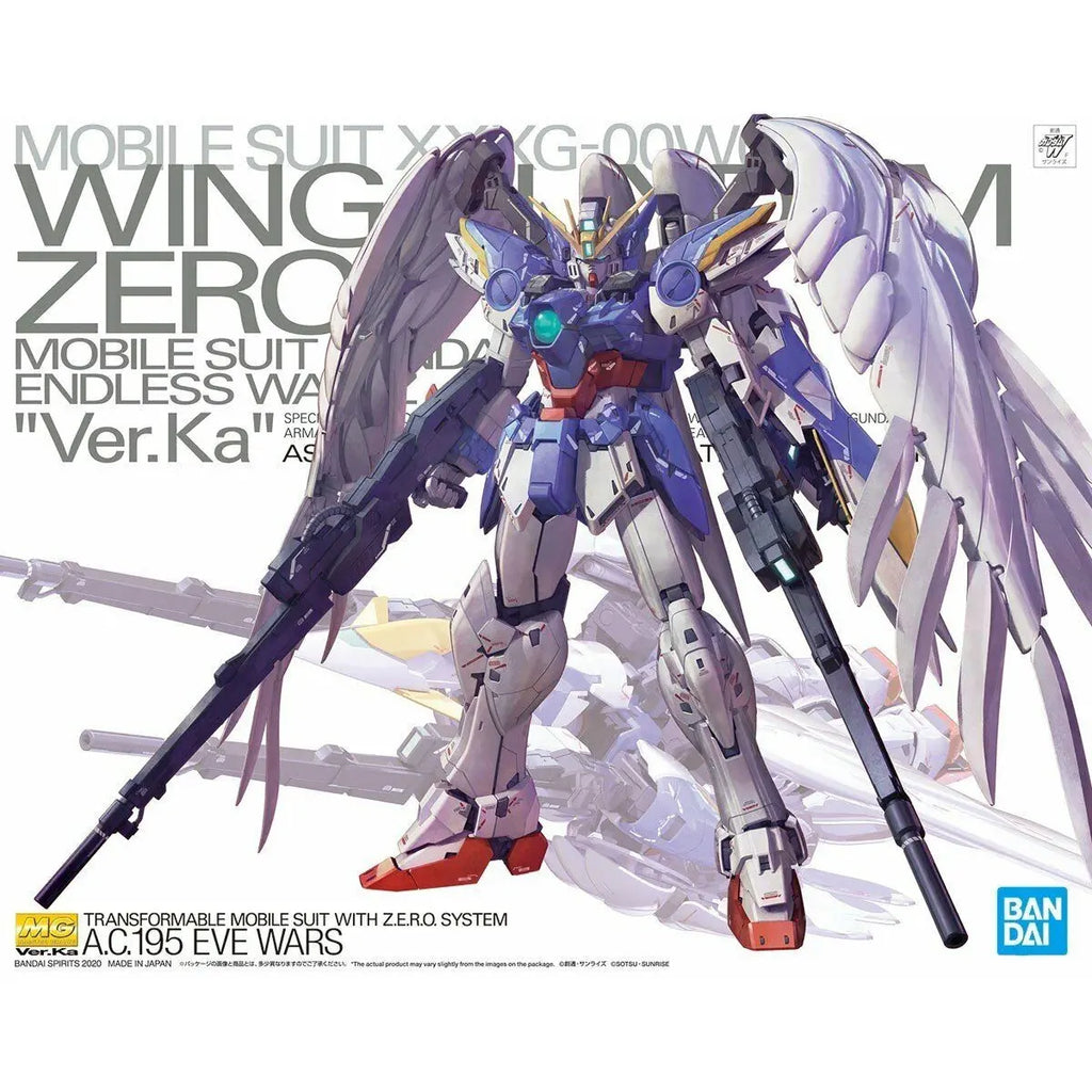 MG 1/100 WING GUNDAM ZERO EW Ver.Ka - Model Kit Articulado - Bandai