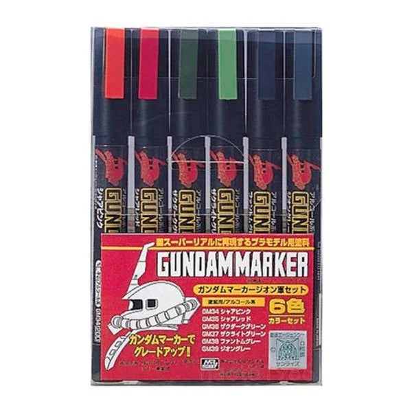 MARCADOR GMS108 GM GUNDAM ZEON SET - Mr.Hobby