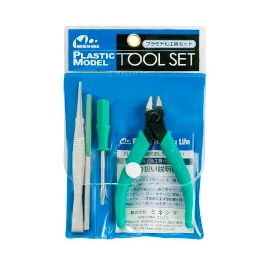 SET DE HERRAMIENTAS MINESHIMA A-2 - Set para Model Kit - Mineshima
