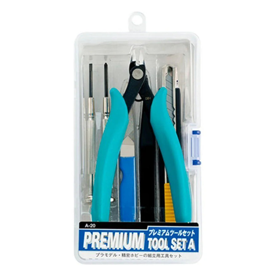 Premium Tool set A-20 - Set para Model Kit - Mineshima
