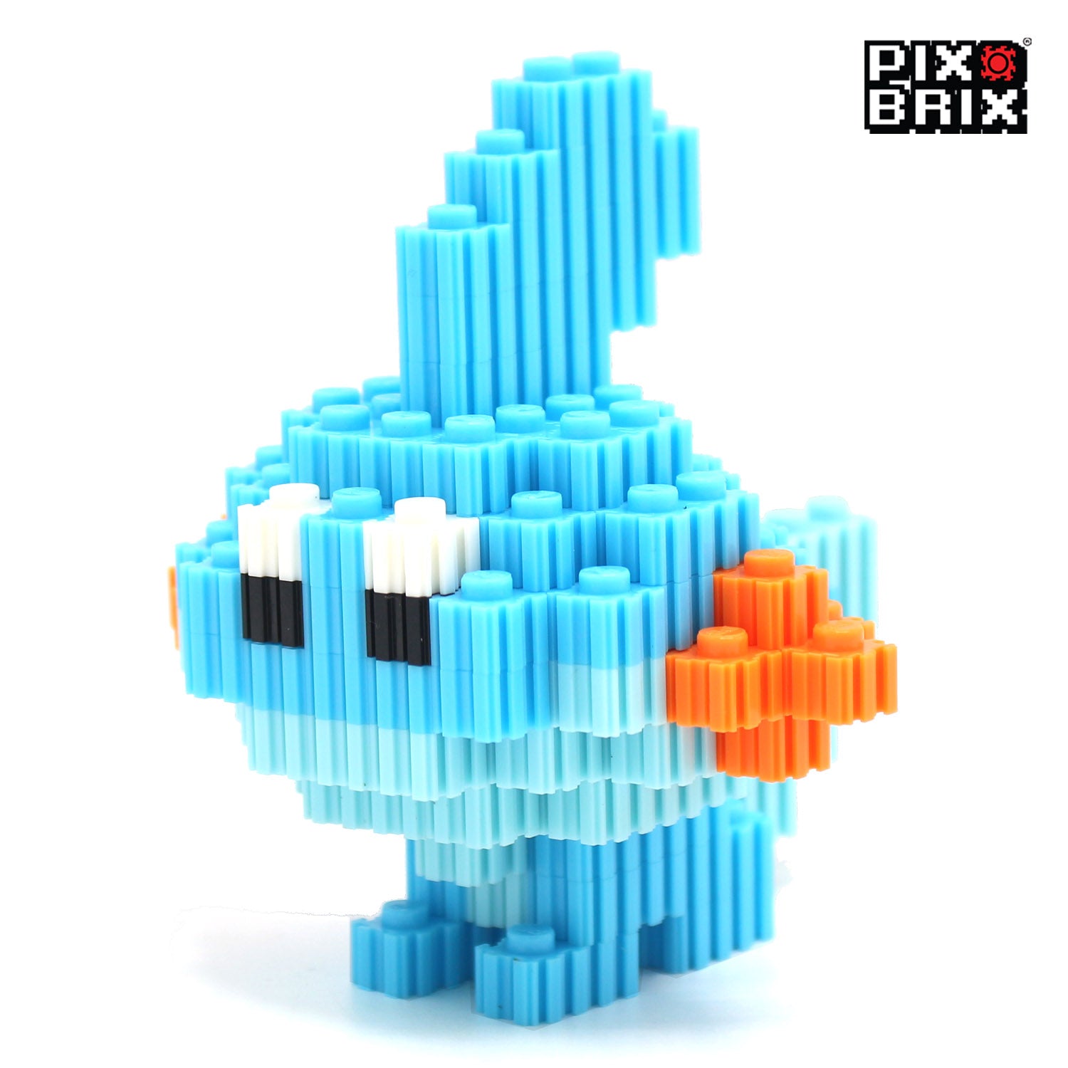 Mudkip Pequeño Armable 3D - Pokemon - Pix Brix