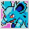 Nidorina Puzzle 2D - 25.5 x 25.5cm - Pix Brix