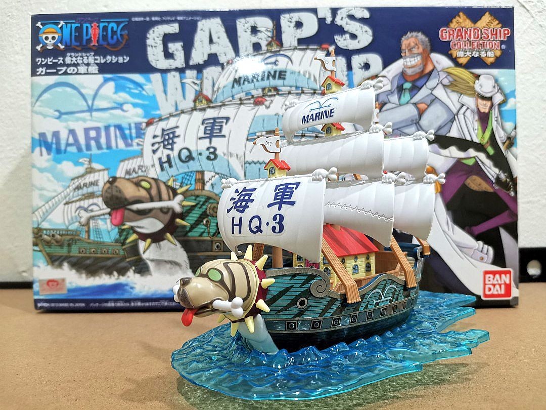GARP'S SHIP - Grand Ship Collection - Model Kit ONE PIECE - Bandai ...