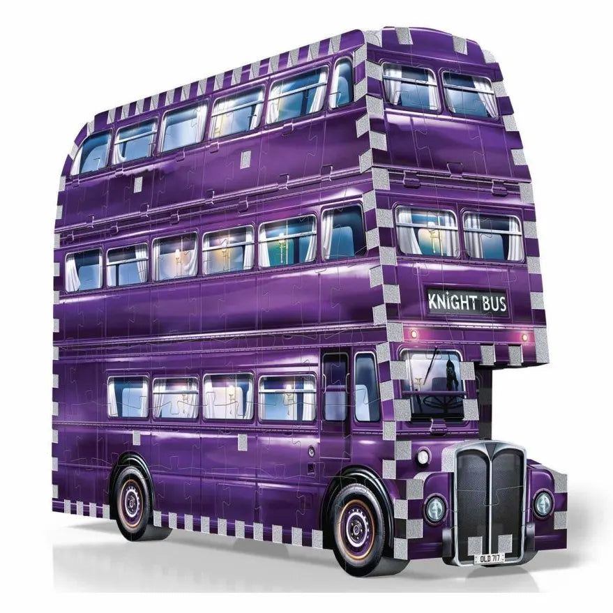 THE KNIGHT BUS - Harry Potter - Wrebbit Rompecabezas 3D