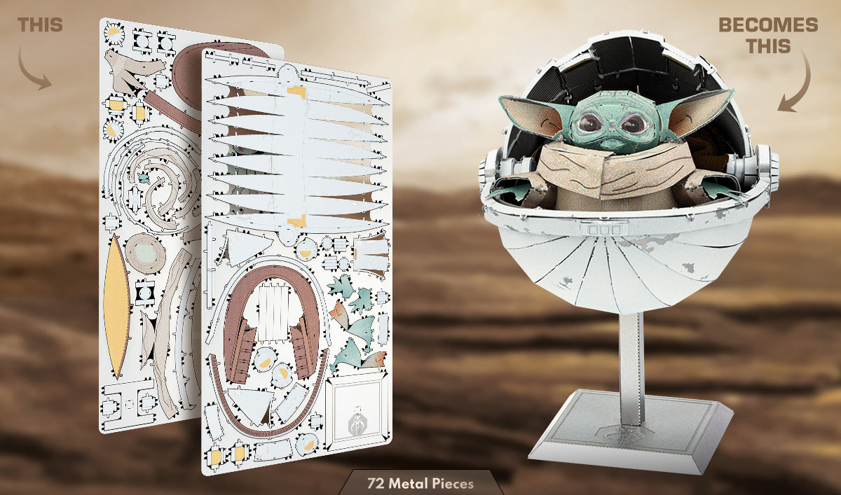 The Child ICONX - Maqueta 3D - Metal Earth