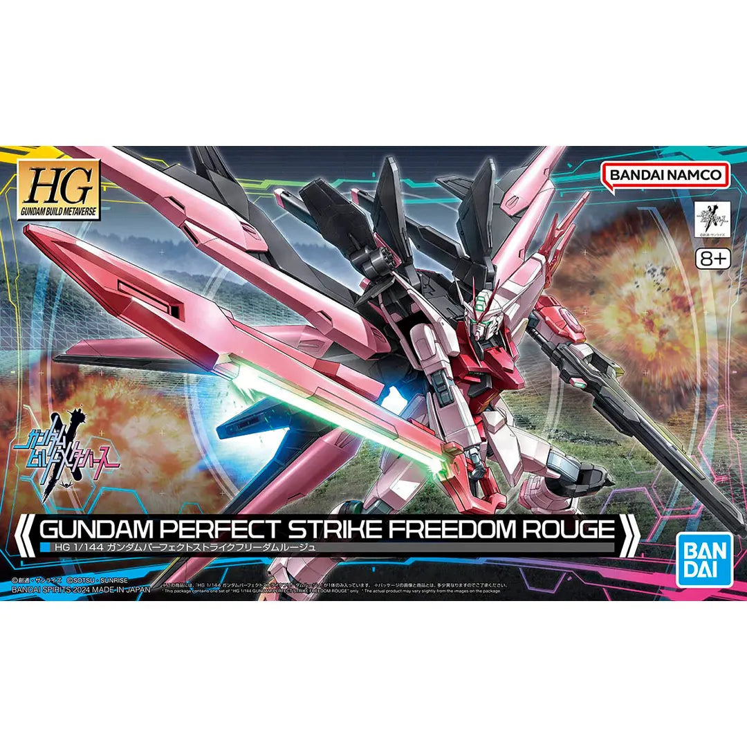 1/144 HG Gundam Perfect Strike Freedom Rouge - Model Kit Articulado - Bandai