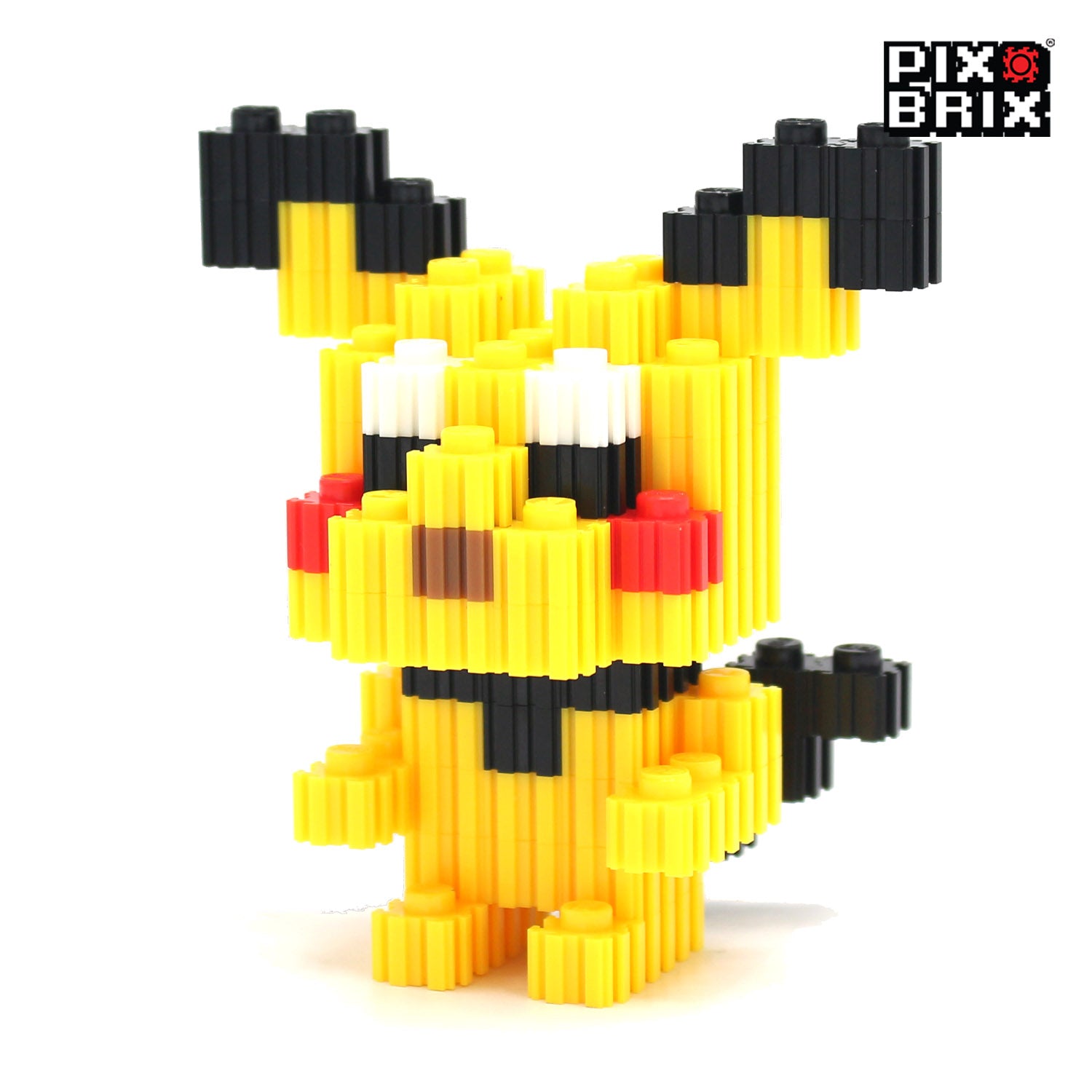 Pichu Pequeño Armable 3D - Pokemon - Pix Brix