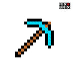 Herramientas Diamante Armable 3D - Minecraft - Pix Brix