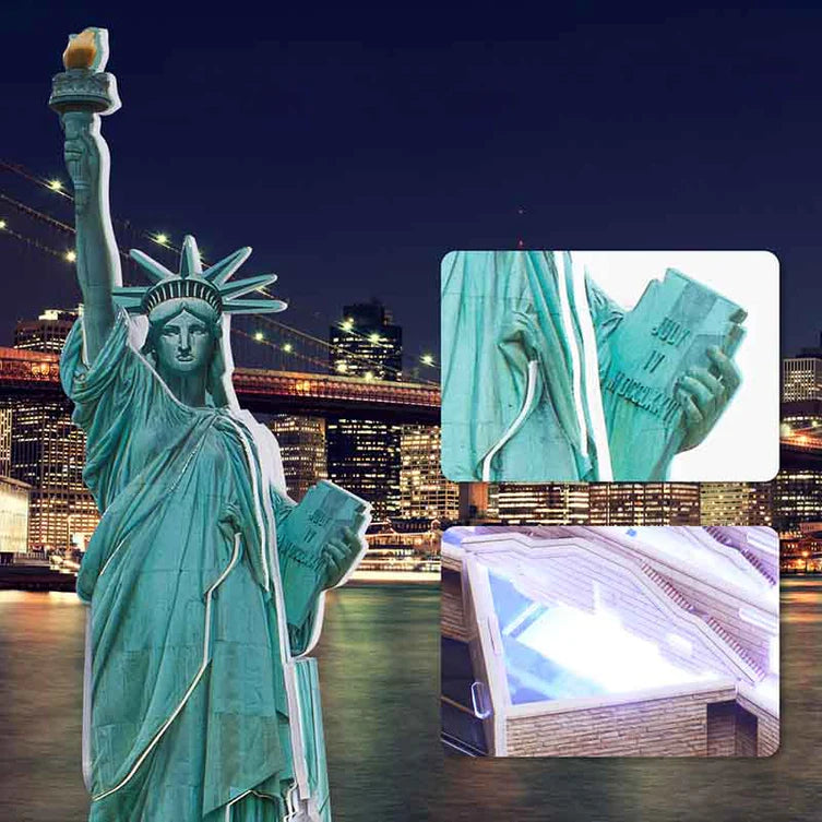 Statue Of Liberty Night Edition - Rompecabezas 3D