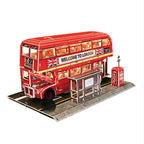 LED London Bus Night Edition - Rompecabezas 3D