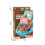 Sailing Ship Mini - Rompecabezas 3D