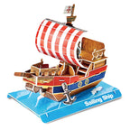 Sailing Ship Mini - Rompecabezas 3D