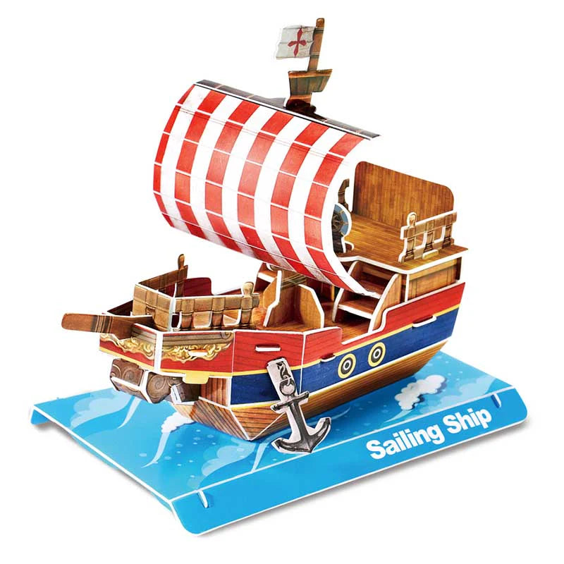 Sailing Ship Mini - Rompecabezas 3D