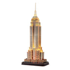 LED Empire State Night Edition - Architecture Model - Rompecabezas 3D