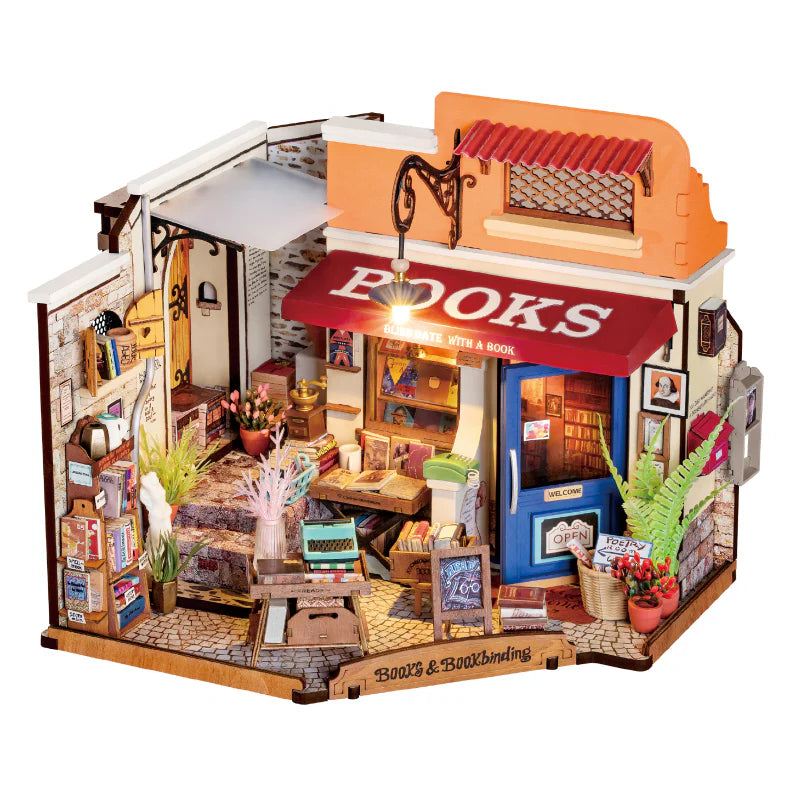 Corner Bookstore - Maqueta a Escala - Rolife