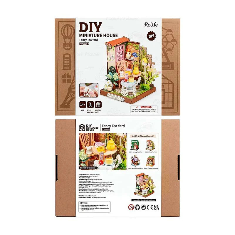 Fancy Tea Yard - Rolife - Maqueta Miniatura
