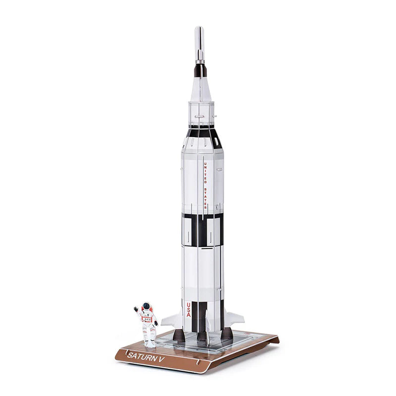 Saturn V Rocket Mini - Rompecabezas 3D